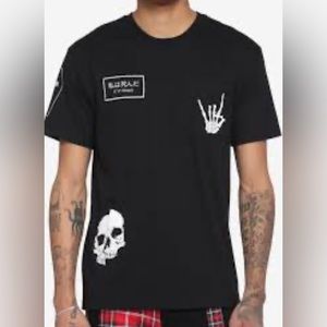 Men’s I'm Dead Patches T-Shirt Size Small